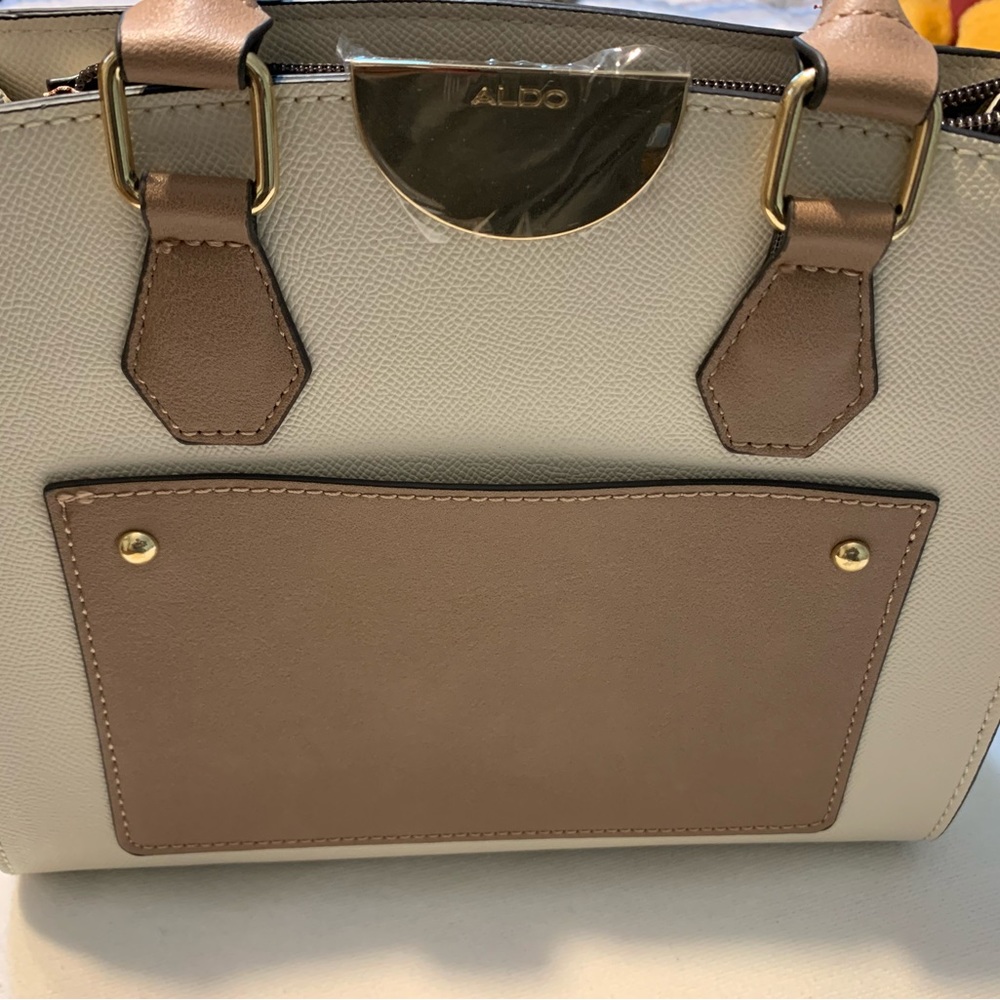 Aldo leather bag with shoulder strap